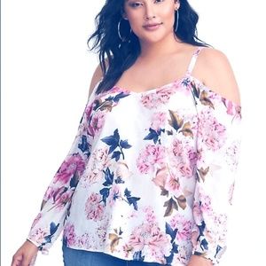 Runway Collection 2018 Cold Shoulder Blouse